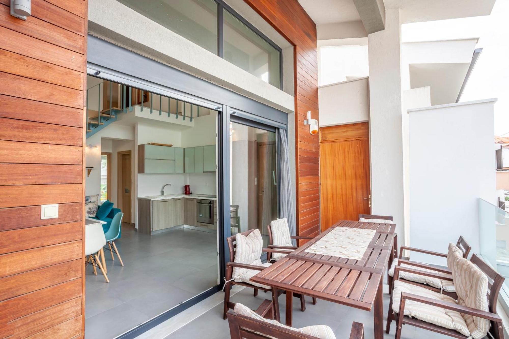 Aleksia Seaside Deluxe Apartment Pefkochori Exteriér fotografie
