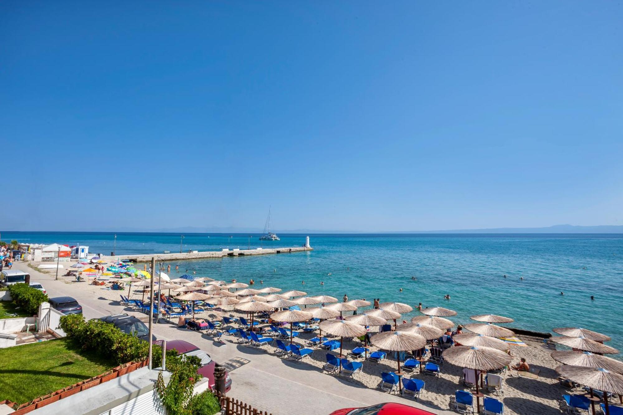 Aleksia Seaside Deluxe Apartment Pefkochori Exteriér fotografie