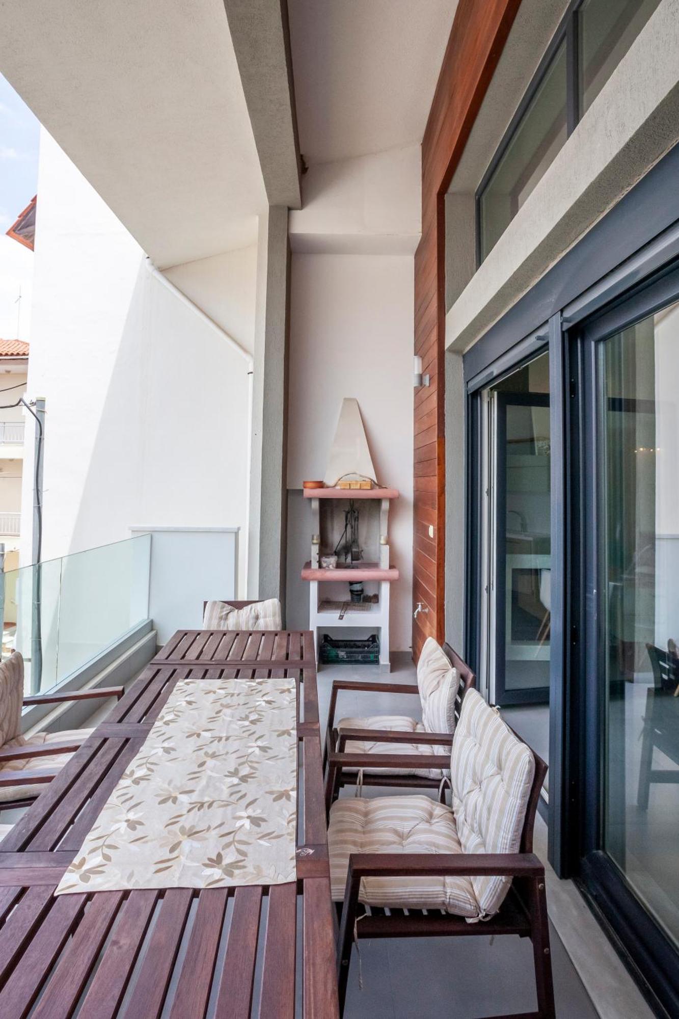 Aleksia Seaside Deluxe Apartment Pefkochori Exteriér fotografie